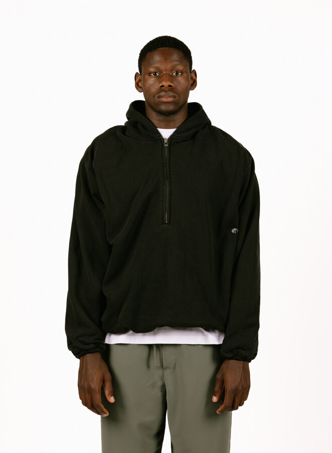 Inflatable Hoodie Washed Black