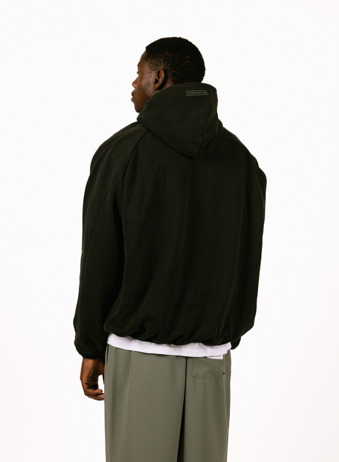 Inflatable Hoodie Washed Black