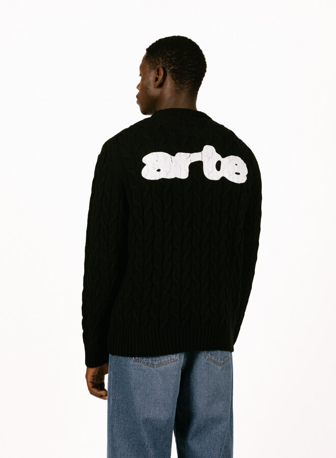 Arte Knit Sweater Black