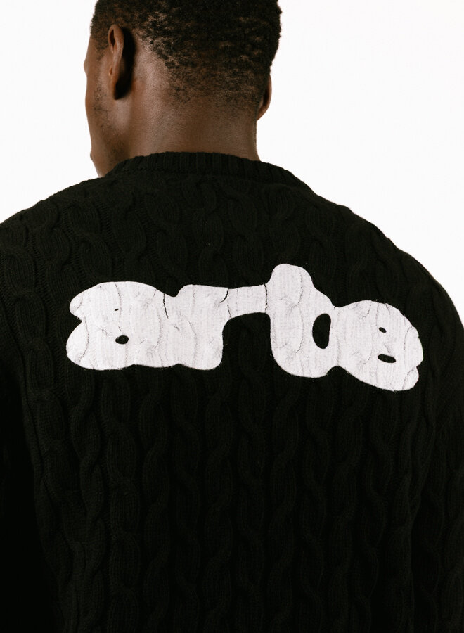 Arte Knit Sweater Black