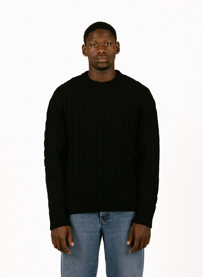 Arte Knit Sweater Black