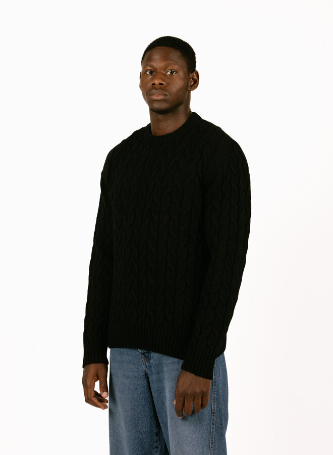 Arte Knit Sweater Black
