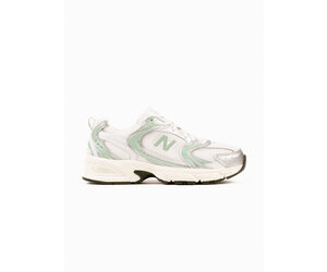 モニカ New Balance 530 Silver Metallic Mosaic Green U530SEB women's