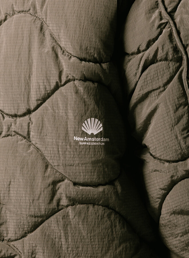 Detachable Jacket Dark Taupe