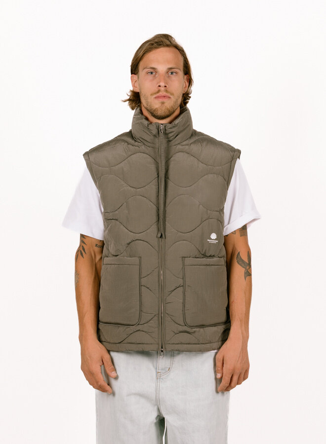 New Amsterdam Surf Association Detachable Jacket Dark Taupe