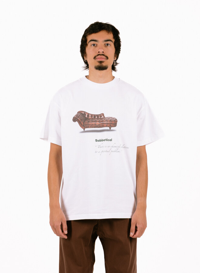 BABYL 「CONVICTION 」 TEE Sabbatical Therapy T-Shirt White FW25 - GRAIL