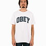 Obey Collegiate Pigment T-shirt Pigment Chalk