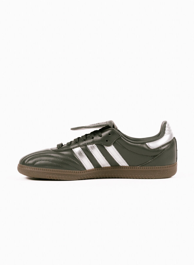 Adidas Samba LT Legend Earth Silver Gum JP6144 - Unisex