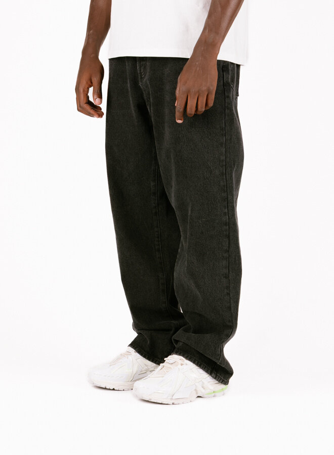 Classic Baggy Denim Washed Black