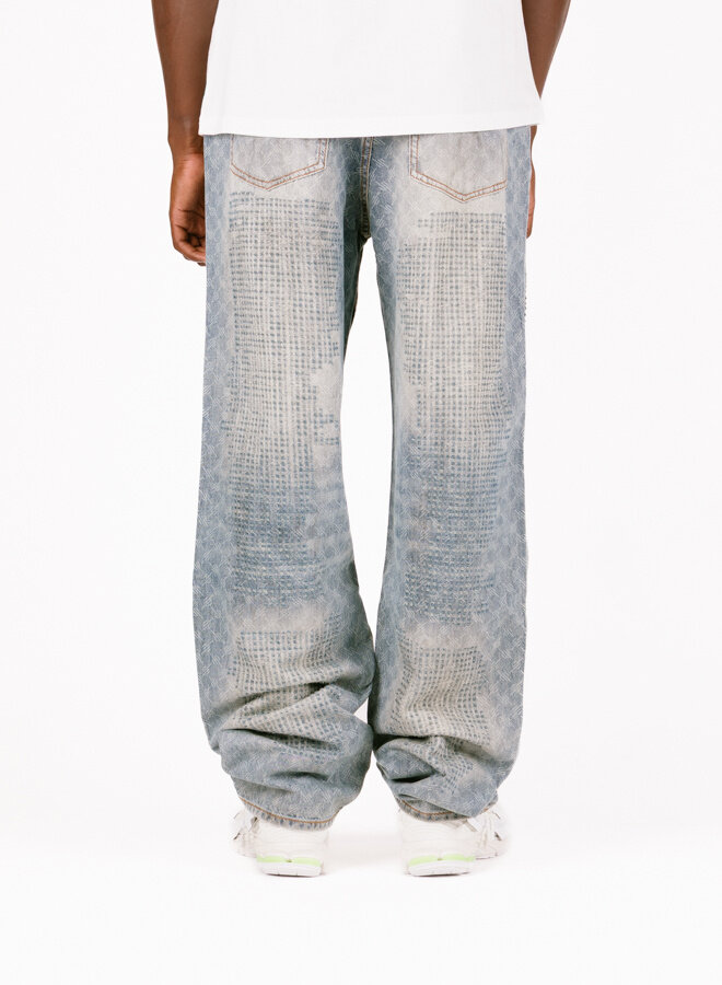 Destroyed Amba Jeans Blue