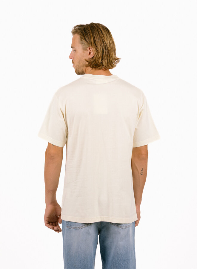 Stitched Varsity Tee Off-White