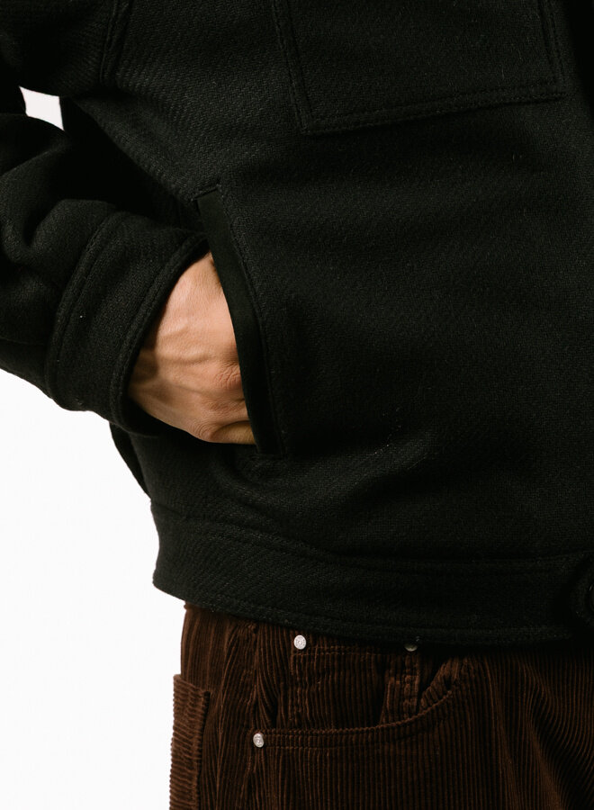 Box Jacket Varsity Black