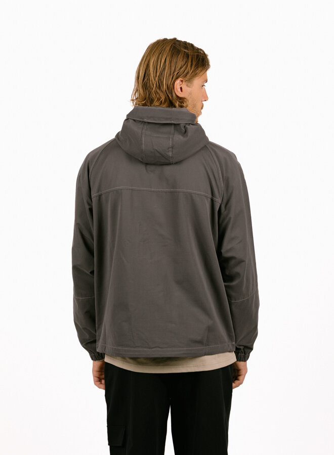 Salem Hooded Jacket Charcoal