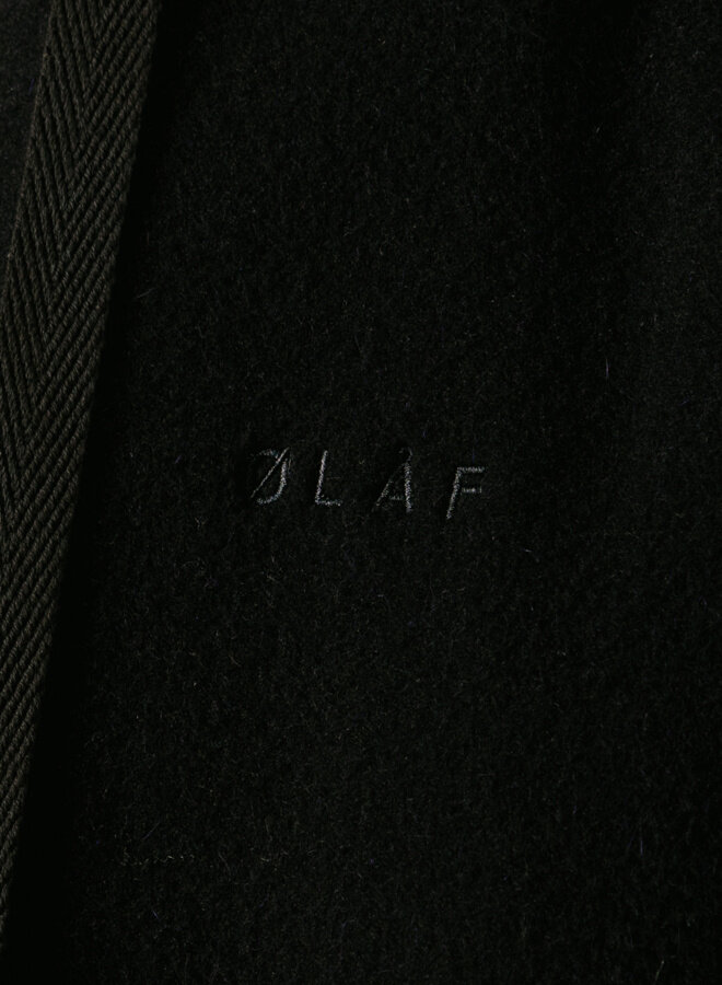 Wool Duffel Jacket Navy