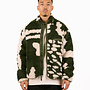 Shaggy Sherpa Jacket Kombu Green Multi