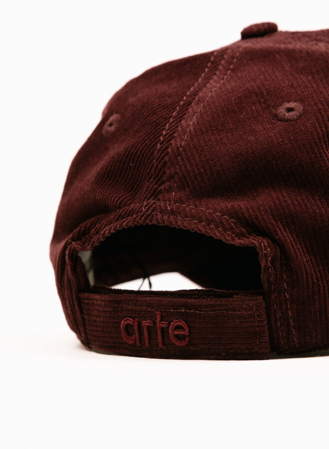 Corduroy Cap Bordeaux