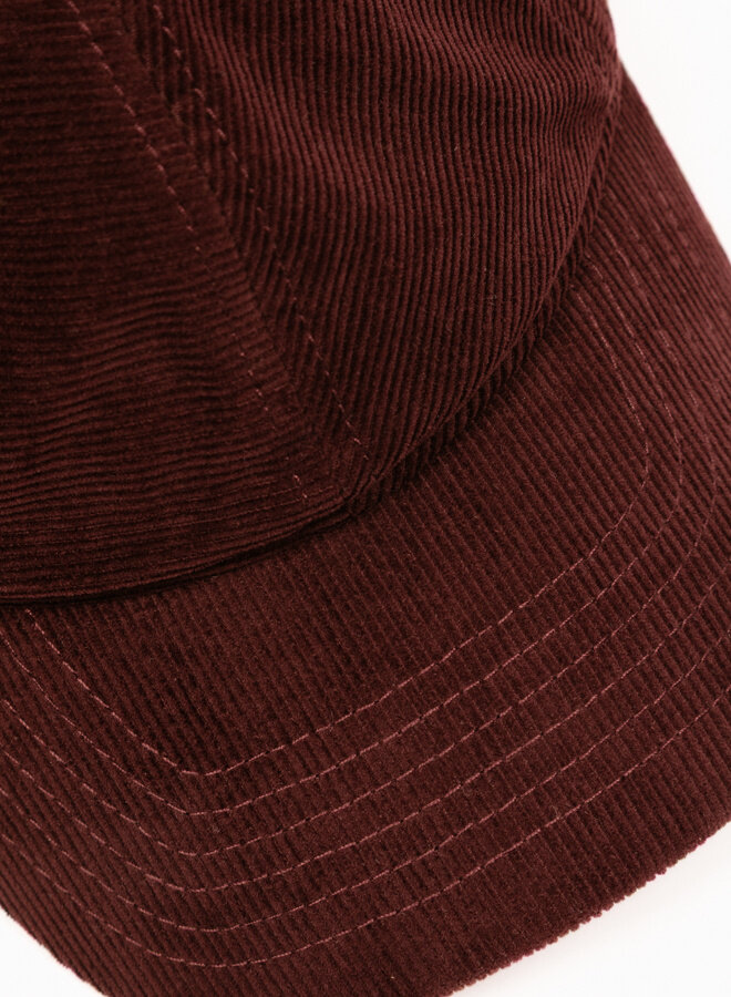 Corduroy Cap Bordeaux
