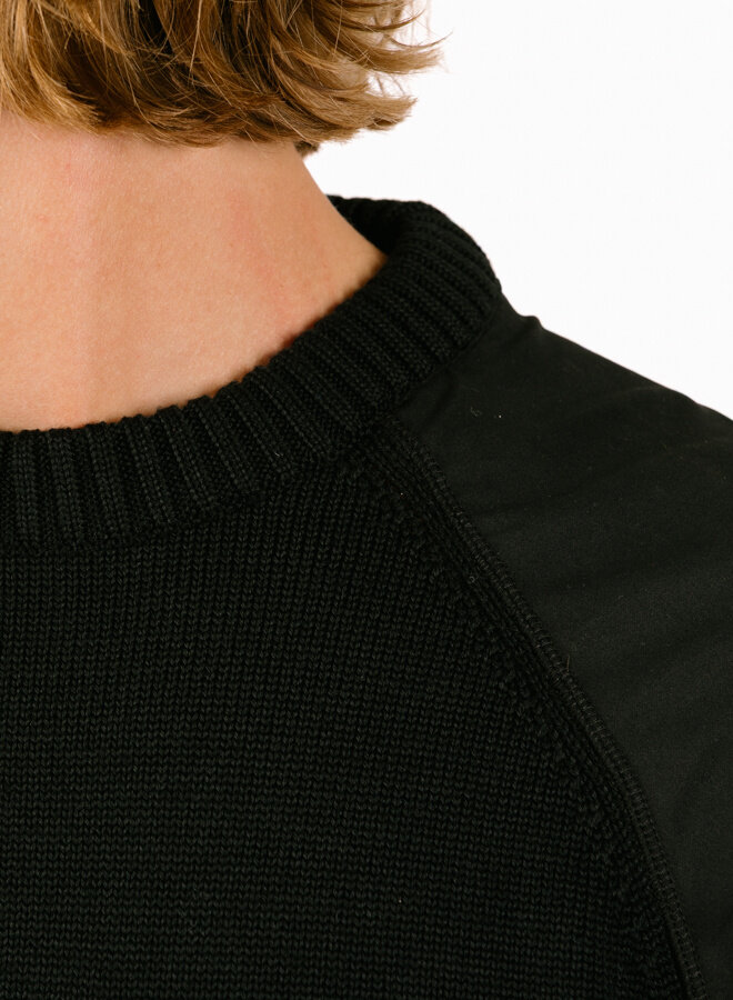 Pocket Crewneck Black