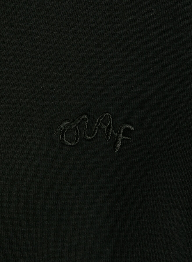 Contrast Signature Tee Black