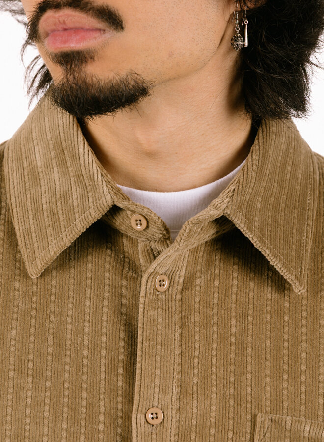 Corduroy Boxy Shirt Foxtrot