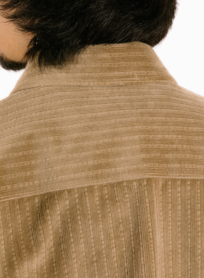 Corduroy Boxy Shirt Foxtrot