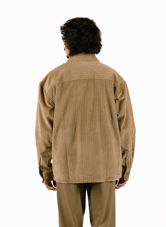 Corduroy Boxy Shirt Foxtrot