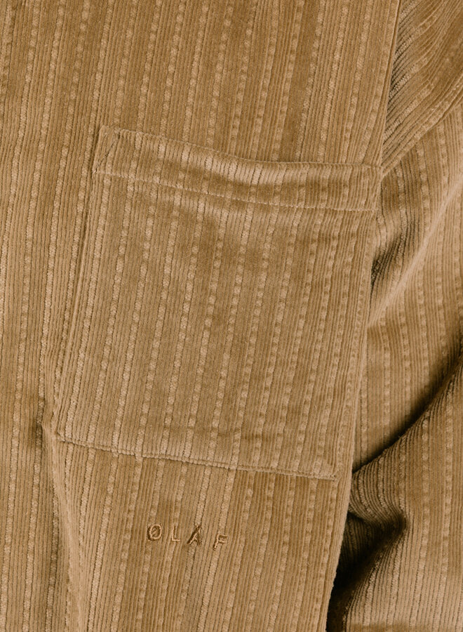 Corduroy Boxy Shirt Foxtrot