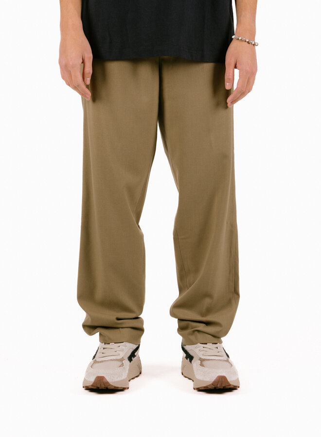Slim Elasticated Pant Olive Night