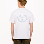 Brushstroke Face Tee Optical White