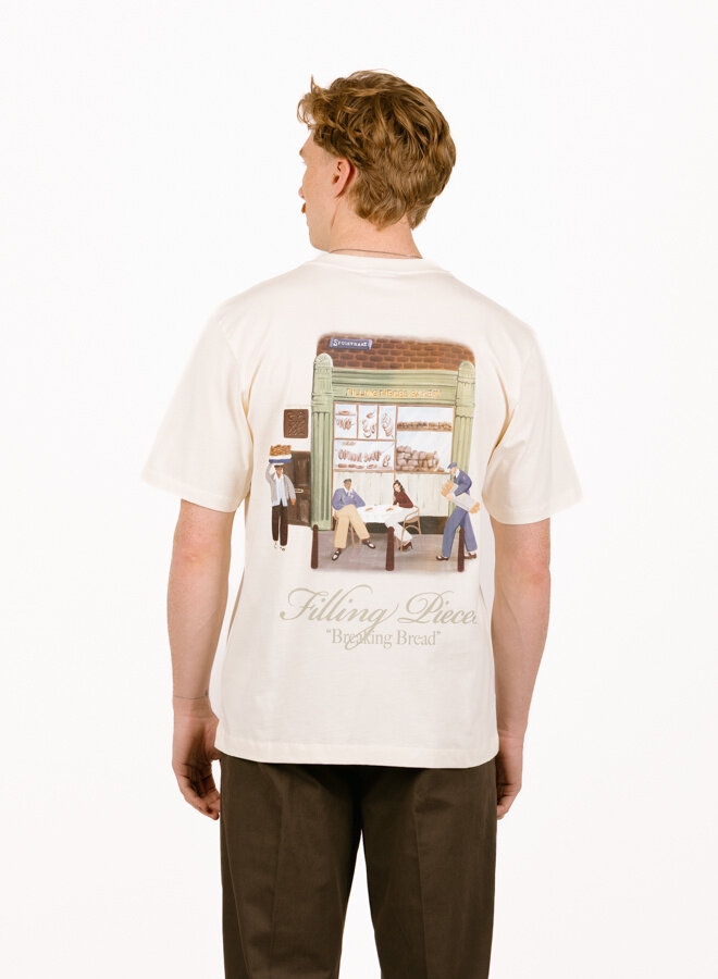 T-shirt Bakery Antique White