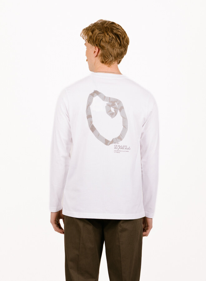 Tape Palette LS Tee Optical White