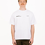 Script Friends Boxy Tee Optical White