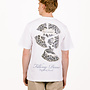 T-shirt Broken Plate White