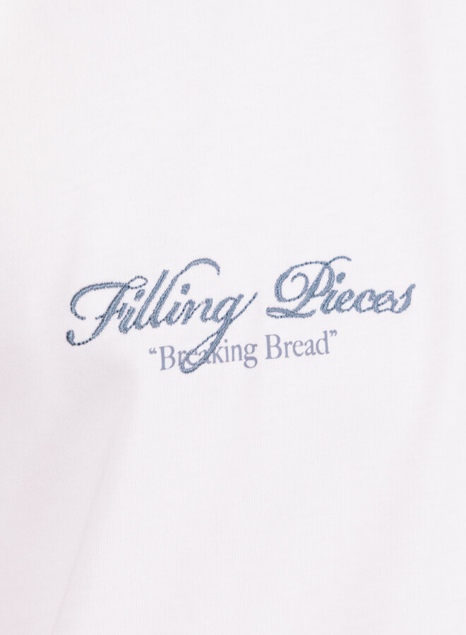 T-shirt Broken Plate White