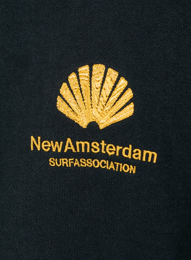 Logo Hoodie Navy Blazer / Sun Yellow