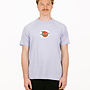 Apple Sticker Raglan Tee Lush Blue