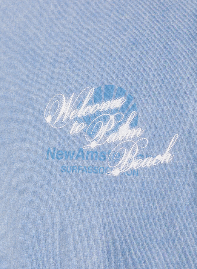 Welcome To Palmbeach Tee Blue