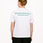 Logo Tee White / Sea Green