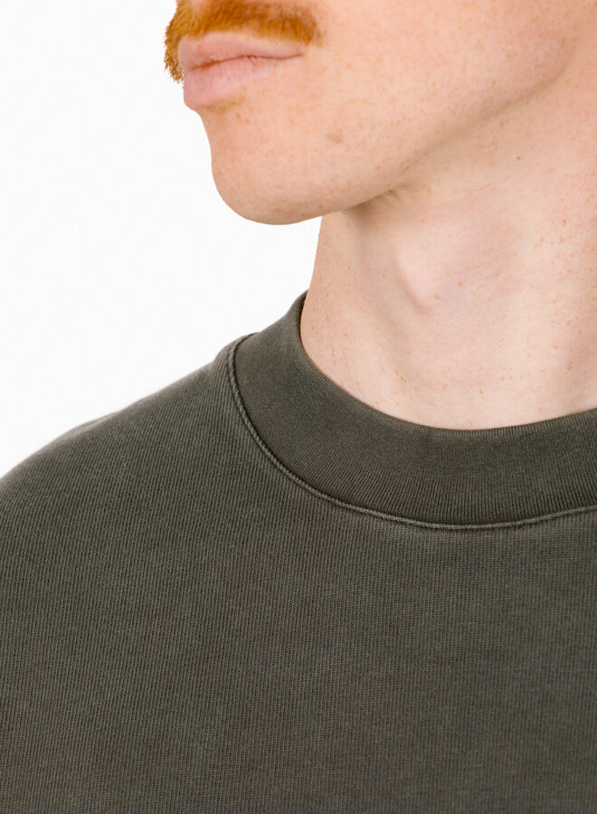 Washed Studio LS Tee Charcoal