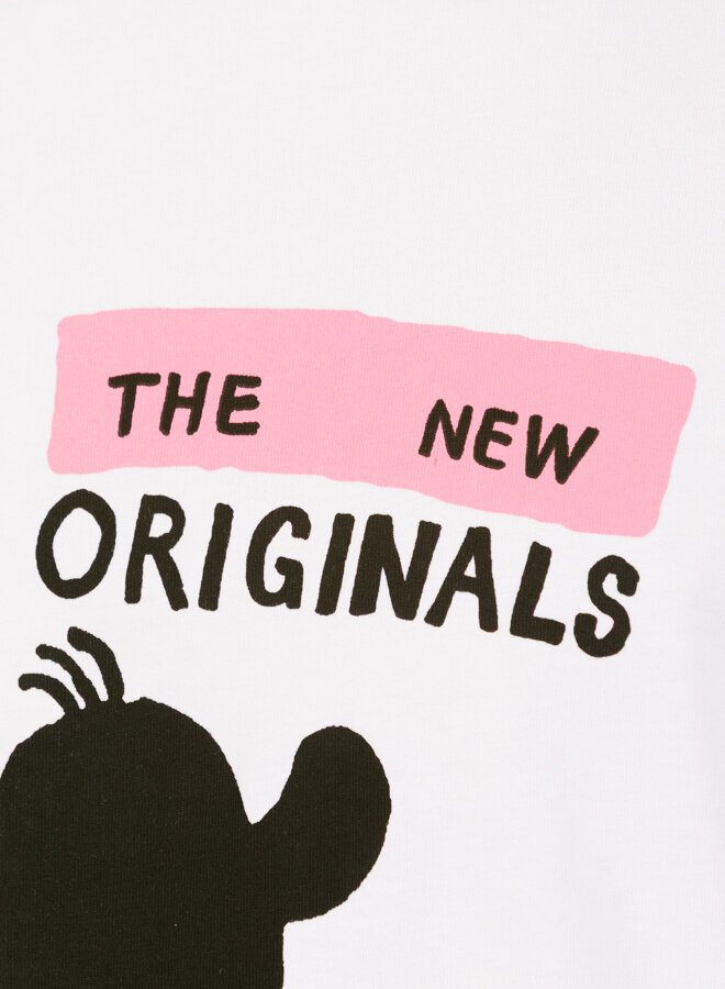 Freddy Calling Tee White