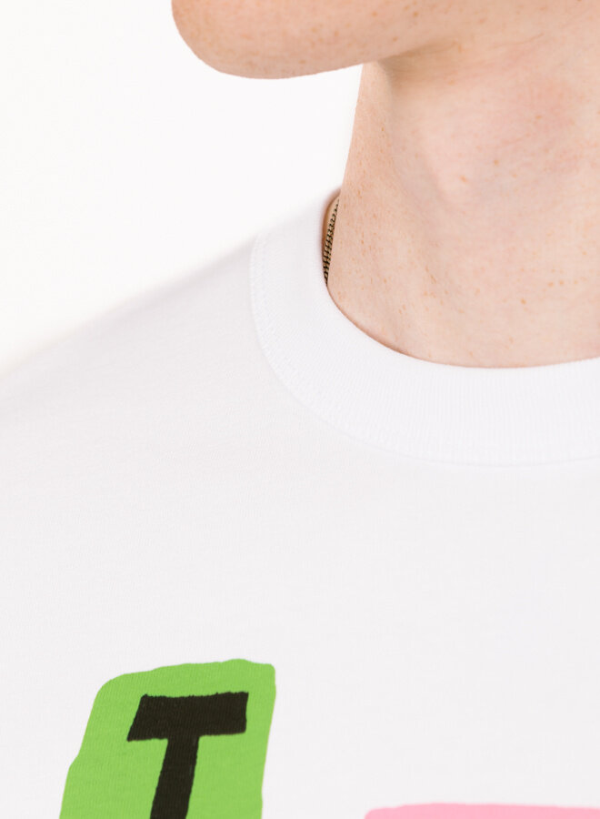 Freddy Calling Tee White