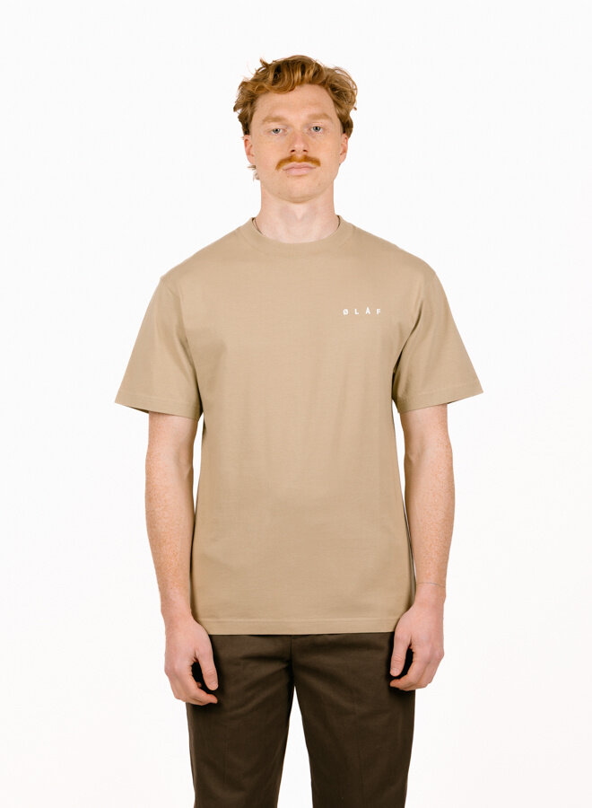 Taped Monogram SS Tee Treehouse