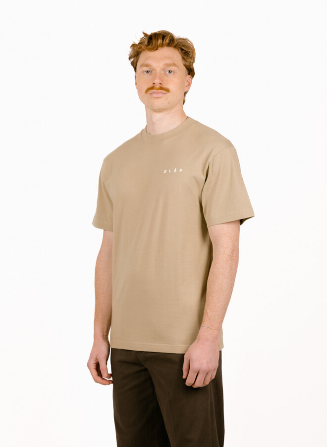 Taped Monogram SS Tee Treehouse