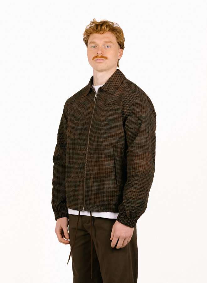 Ripstop Coach Jacket Hot Fudge