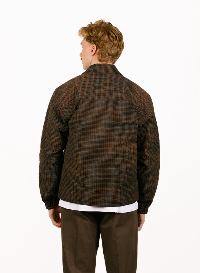 Ripstop Coach Jacket Hot Fudge