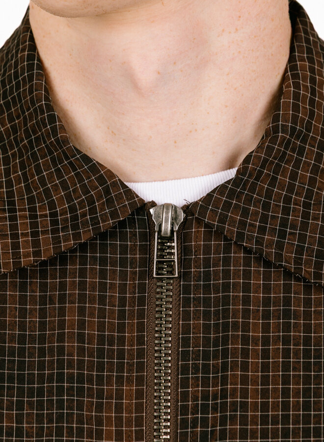 Ripstop Coach Jacket Hot Fudge