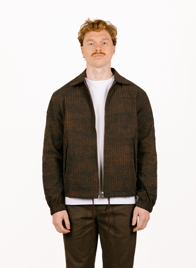 Ripstop Coach Jacket Hot Fudge