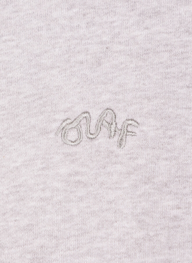 Signature Zip Hoodie Heather Grey