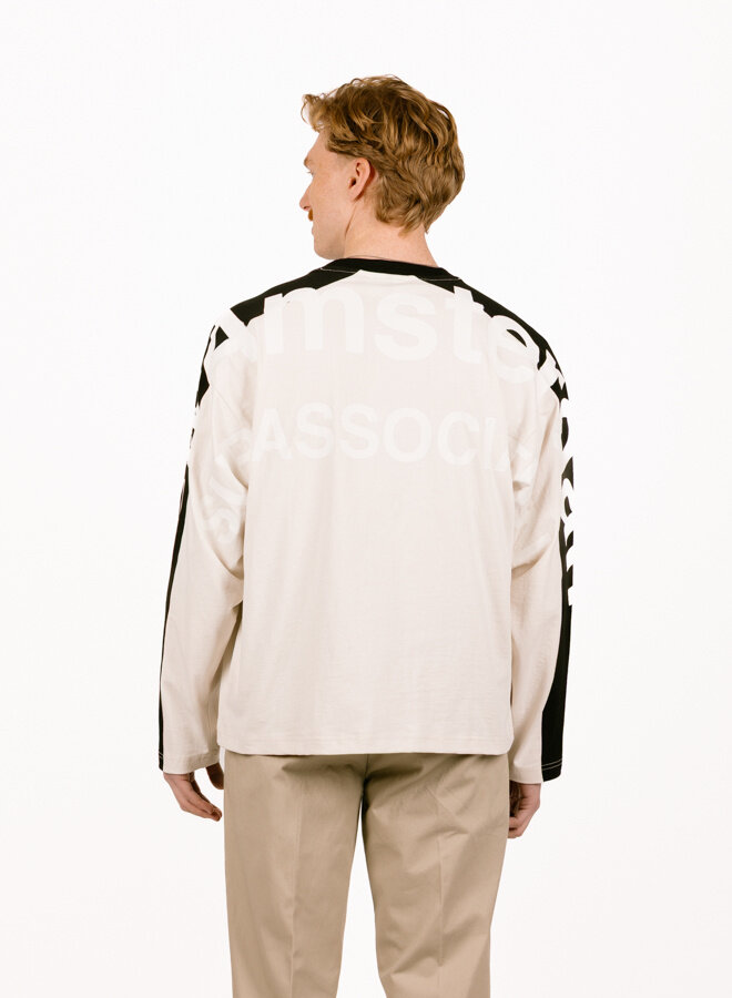 Longsleeve Warm Sand / Black