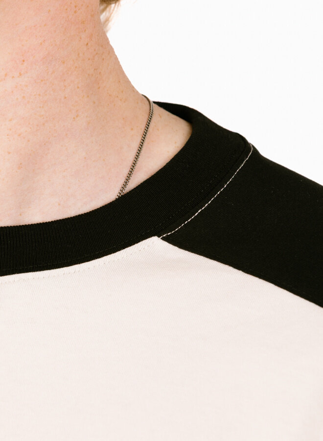 Longsleeve Warm Sand / Black